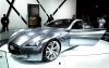 El auto Infiniti Essence Concept es exhibido en el Salón del Automóvil de Los Ángeles, California.