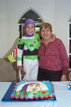 20112010 Ángel Eduardo Coronado Gutiérrez acompañado de su abuelita María Luisa Gutiérrez Granados en su reciente fiesta de cumpleaños.