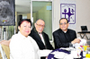 21112010 Mercedes Orozco Sifuentes, Obispo Manuel Mireles Vaquera y párroco Arturo Macías Pedroza.