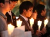 Surcoreanos realizaron un minuto de silencio tras el ataque a la isla Yeonpyeong.
