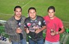 25112010 Luis Salazar, Érick Uribe y Luis Lugo.