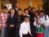 28112010 Alumnos de quinto de primaria realizando una representación de la Revolución Mexicana.