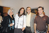 René Flores, Julia Lanfort, Marcela e Ivonne Dávila.