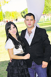Pepe Sanz y Paola Rascón.