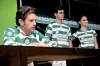 Posterior al acto de presentación tuvo lugar una rueda de prensa en el Auditorio del TSM, en la que se hizo entrega del nuevo jersey del Santos Laguna al boxeador Christian Mijares.