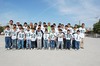 12122010 Grupo de alumnos del colegio Miguel Ángel participaron en la peregrinación a la Santísima Virgen María de Guadalupe.