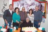 21122010 Roberto, Rosantina, Ángel, Rosantina, José Ángel y abuelita Catalina en reciente festejo con motivo de su onomástico.
