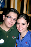 30122010 Daniel Rivera y Melissa Pollet, fueron captados en reciente acontecimiento social.