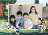 06022011 Anahí, Nacho, Rodolfo y Karla, en la fiesta de Rodolfo el domingo 30 de enero.