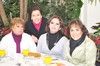 09022011 Angélica Álvarez, Lolita de González, Tina Hernández, Yolanda de González, Leonor de Alcocer y Lupita.