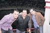 Franz Holguín, Ricardo Acosta y Juan Martínez.