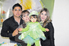 27022011 Acevedo, Vicky de Acevedo y Linda Acevedo junto a la pequeña Mía Acevedo, quien fue festejada.