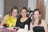 Amira de Bonilla, Susana de Rosas y Rina Gilio.