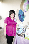14032011 Aguilera Villanueva en su fiesta de regalos para bebé, ya que en breve nacerá su varoncito.