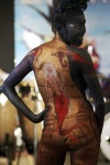 'Bodypainting', el arte de colorear el cuerpo.