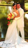 Melisa González Escajeda captada el día de su boda con José Agustín Tovar Flores.

Benjamín Fotografía