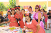 17042011 , Luly Gallego, Blanca Valenzuela, Lula Trujillo, Claudia García y Bety Azpeitia, al momento de disfrutar de alegre festejo.