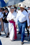 El obispo de Torreón asistió al Vía Crusis en el Cerro de las Noas.