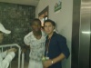 BOLT y el pequeño Justin.