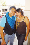 16052011  Francisco Delgado junto a su esposa Lupita el día de su cumpleaños.
