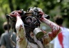 Este desfile de zombies se celebra cada año en Praga, República Checa.