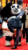 James Hong asistió al evento de 
'Kung Fu Panda 2'.