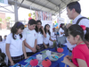 13062011  del colegio Cervantes participaron en la primera edición de la Exposición de Tecnología Aplicada 2011.