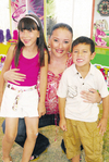 Ana Paula, Gaby y Carlos.
