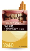 Cadáveres, pulmones enfermos y bocas infectadas son algunas de las imágenes que encontrarán quienes compren una cajetilla de tabaco en EE.UU. a partir de octubre de 2012, informó hoy la Administración de Alimentos y Medicamentos (FDA).