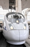 El nuevo tren de alta velocidad entre Pekín y Shanghái, que se inaugura el 30 de junio.