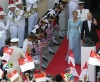 El príncipe Alberto II se casó el viernes con la sudafricana Charlene Wittstock, en una ceremonia civil largamente esperada que convirtió a la ex nadadora olímpica en princesa de Mónaco.