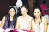 Lorena Madrazo, Frida Llorens y Malena Romo.