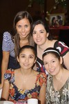 06072011  Oropeza, Martha Briseño, Kitty Barlucea y Cecy Barriada.