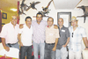 Oliver Soto, Fernando Pedroza, Rafa Flores, Omar Gutiérrez, Fidel Saracho y Manuel Carbajal.
