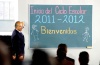 El Presidente Felipe Calderón inauguró el ciclo escolar 2011-2012 en la escuela primaria Kalpilli de la delegación Cuajimalpa, al poniente del Distrito Federal.