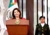 'Es un momento en donde el narcotráfico y el crimen organizado han decidido tener una fortísima arremetida sobre la región de Mesoamérica', dijo la presidenta.
