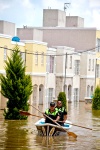 Al menos mil 200 casas de varias colonias del Valle de México registraron inundaciones  a consecuencia de una ruptura en el río Cuautitlán que no ha sido totalmente reparada.