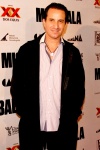 Sebastián Zurita a su llegada a la alfombra roja del estreno de 'Miss Bala'.