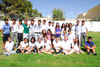 Bárbara Reyes Márquez celebró sus quince años junto con sus compañeros de colegio en una residencia del Campestre La Rosita.