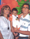 15102011 cumplió tres años y fue festejado por sus papás Wendy Martínez de Rodríguez y Jesús Rodríguez González.
