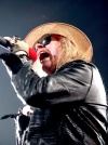 El concierto se enmarca en el 'Chinese democracy tour', que da nombre a su reciente producción editada en 2008 y cuyas ventas alcanzaron los 11 millones de copias a nivel mundial.
