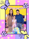 24102011 Maury Sáenz acompañada en su festejo de tres años de edad por sus papás Anel Sáenz de Maury y Raúl Maury Acosta.