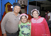 06112011  en compañía de su tía abuela Minerva Villarreal y sus hermanos  Mario y Daniela.