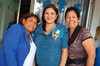 11112011  Herrera y Coty Galindo junto a la futura mamá, Gloria Zapien de Martínez.