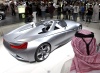 El nuevo BMW Connected Drive en el Salon Internacional del Automóvil de Dubai.