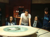 23112011 NIñOS  y jóvenes ganadores del concurso Yo Leo, durante su visita al programa de radio de GREM 'A media mañana'.