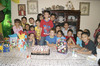 24112011 ALEJANDRO  Jáquez Gallegos en su fiesta de noveno cumpleaños rodeado de primos y amiguitos.
