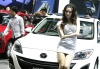 El nuevo Ford Focus es expuesto en la 28 edición del Salón del Automóvil de Bangkok, Tailandia.