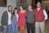 07122011 BENJAMíN  Balderas, Rebeca Anaya, Monse Vázquez, Óscar González y Alejandro Ramírez.