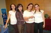 10122011 PATRICIA  Orozco, Lupita Valdez, Adriana Galán y Martha Monsiváis.